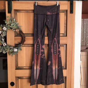 teeki sacred feather bell bottoms